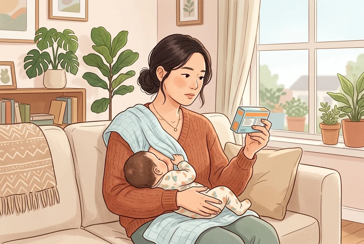 수유 중 감기, 감기약 아무거나 먹어도 될까? — 성분표로 확인하는 수유부 안전 복용 체크리스트